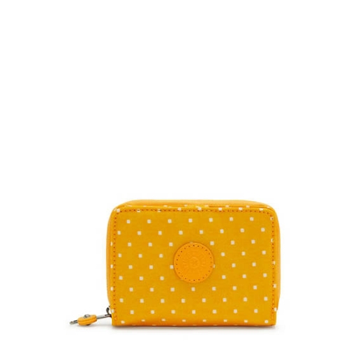 Kipling Money Love Printed Small Wallets Yellow | US43DRTHZ