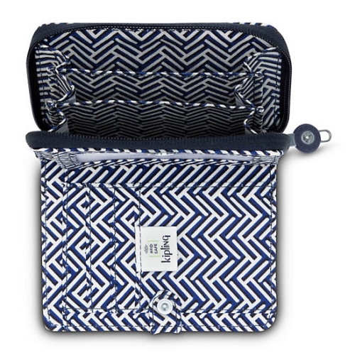 Kipling Money Love Printed Small Wallets Navy | US87SXRQA