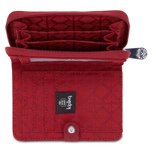 Kipling Money Love Small Wallets Red | US62IGZJU