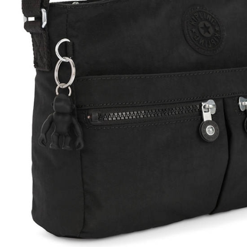 Kipling New Angie Crossbody Bags Black | US95PWMQT