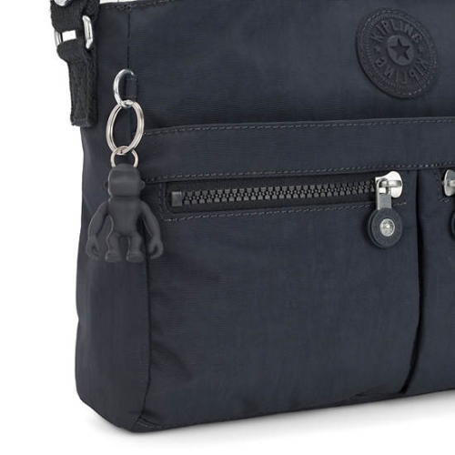 Kipling New Angie Crossbody Bags Blue | US27EJTSB