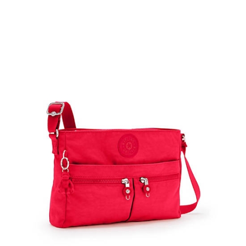 Kipling New Angie Crossbody Bags Burgundy | US96SYUKD