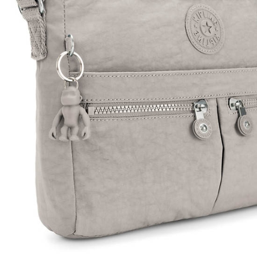 Kipling New Angie Crossbody Bags Grey | US91LGDSJ