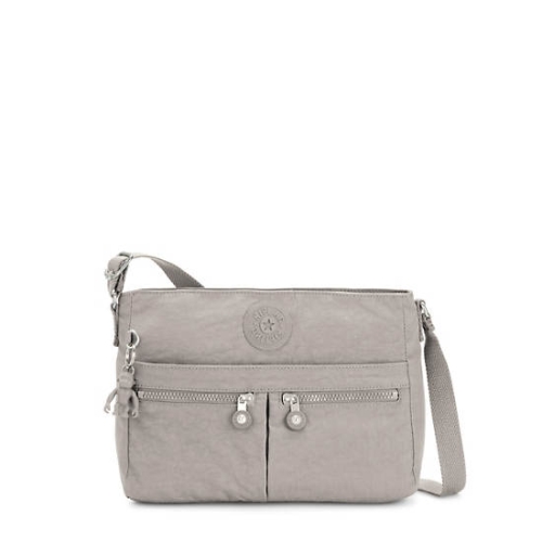 Kipling New Angie Crossbody Bags Grey | US91LGDSJ