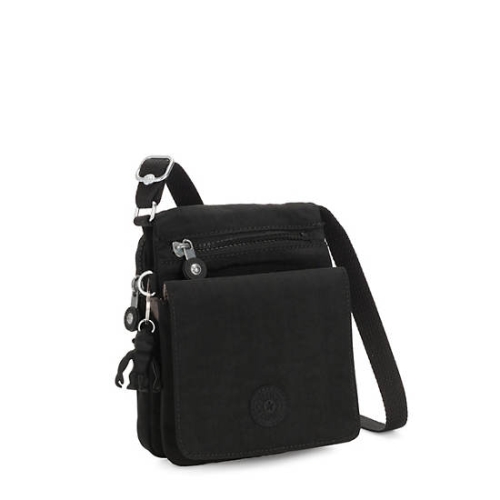 Kipling New Eldorado Crossbody Bags Black | US58ERBPW