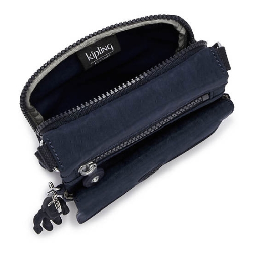 Kipling New Eldorado Crossbody Bags Blue | US43AKPLJ