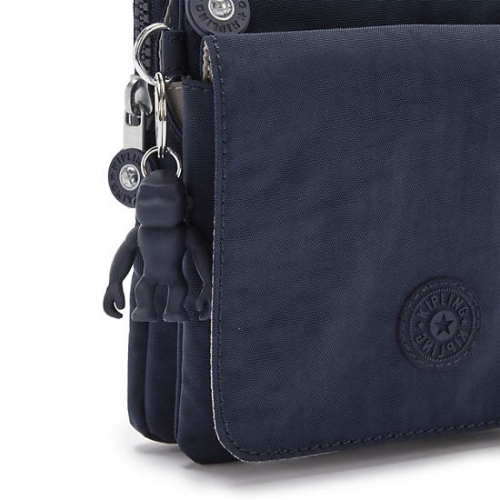 Kipling New Eldorado Crossbody Bags Blue | US43AKPLJ