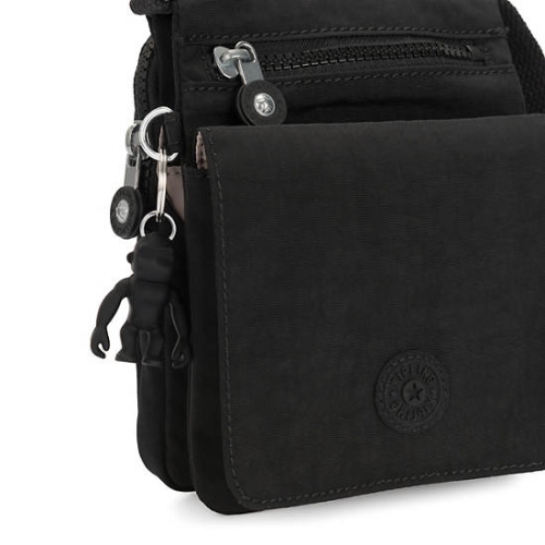 Kipling New Eldorado New Eldorado Crossbody Bags Black | US20WGEAU