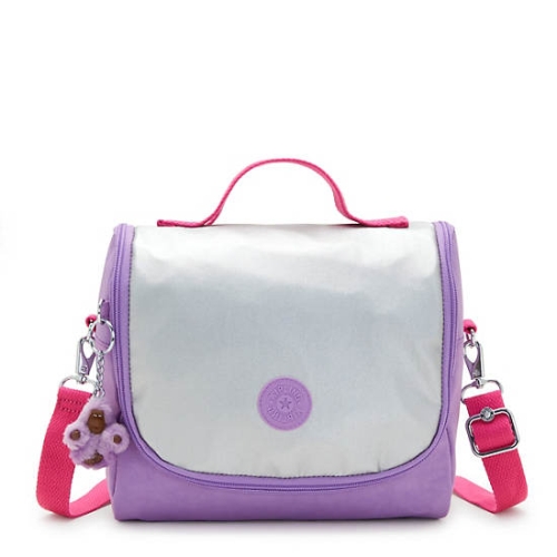 Kipling New Kichirou Lunch Bag Purple | US31ZFBDU