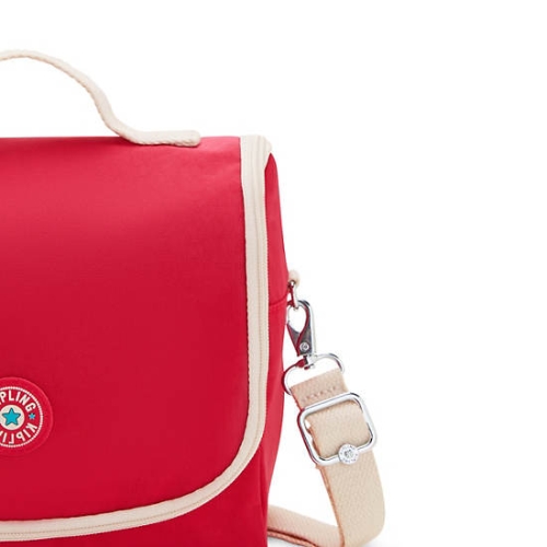 Kipling New Kichirou Lunch Bag Red | US30RMAEB