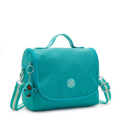 Kipling New Kichirou Lunch Bag Turquoise | US31MUANC