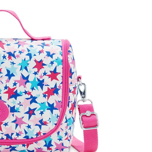 Kipling New Kichirou Printed Lunch Bag Pink | US97YDKUP