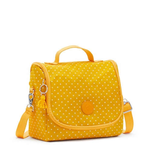 Kipling New Kichirou Printed Lunch Bag Yellow | US95KJTQW