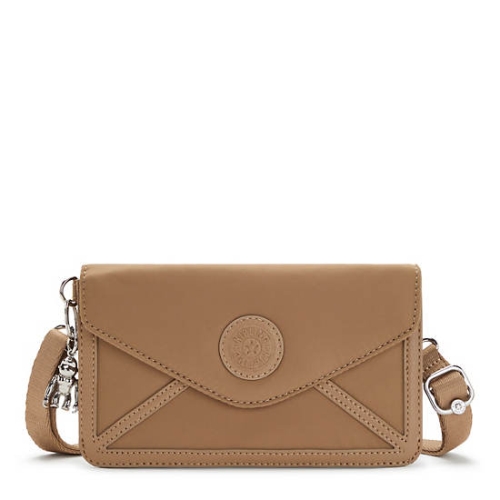 Kipling New Lelio Crossbody Bags Brown | US84WXPAS