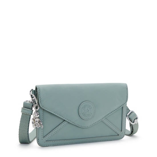 Kipling New Lelio Crossbody Bags Olive | US46GEIFZ