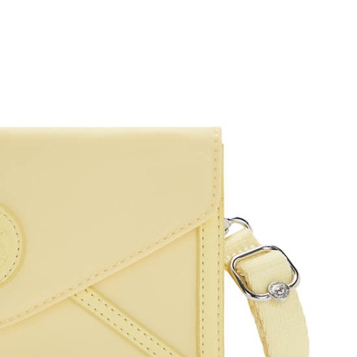 Kipling New Lelio Crossbody Bags Yellow | US31QYPFG