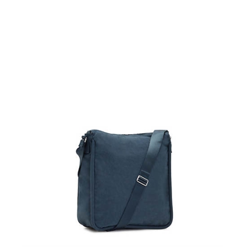 Kipling Oswin Shoulder Bag Pouches Navy Grey | US21QUJDP