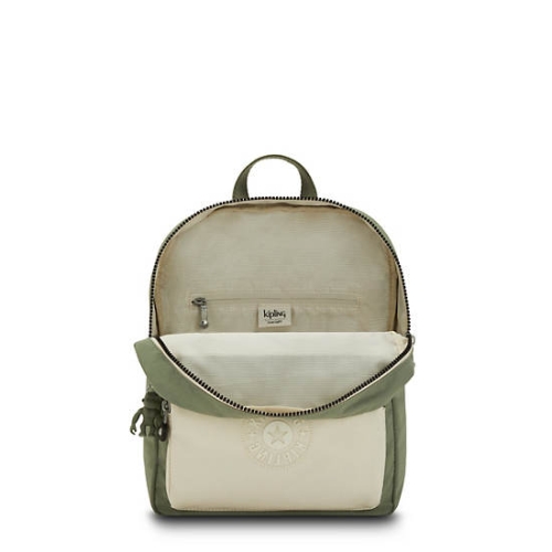 Kipling Polly Backpacks Olive Green | US53BXSVW