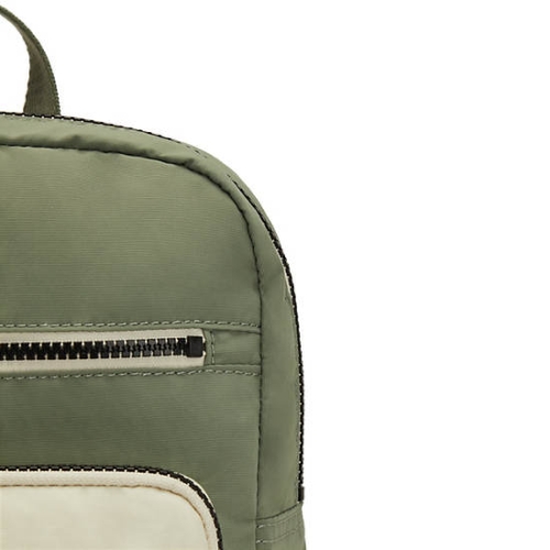 Kipling Polly Backpacks Olive Green | US53BXSVW