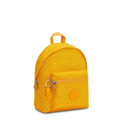 Kipling Reposa Printed Backpacks Yellow | US51BLRXN