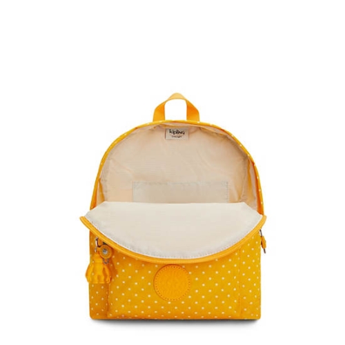 Kipling Reposa Printed Backpacks Yellow | US51BLRXN