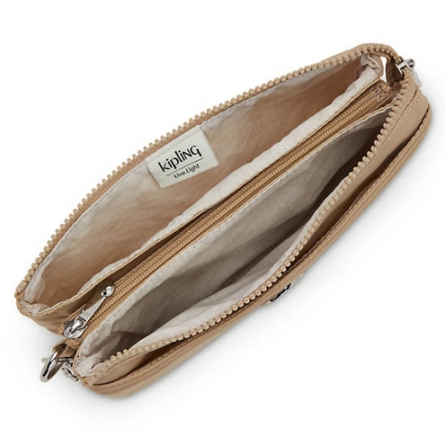 Kipling Riri Crossbody Bags Beige | US08PFAMJ