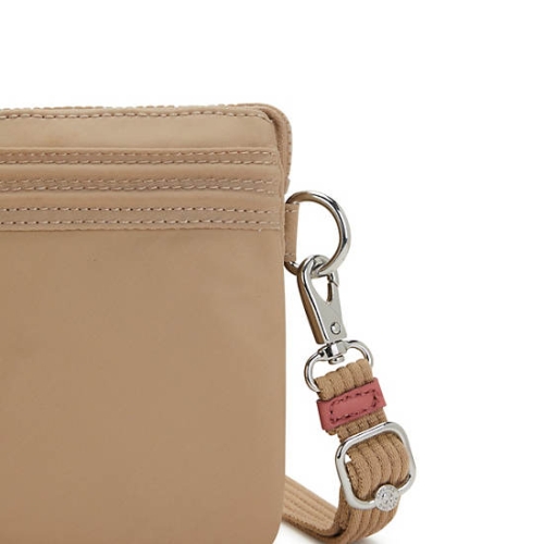 Kipling Riri Crossbody Bags Beige | US08PFAMJ