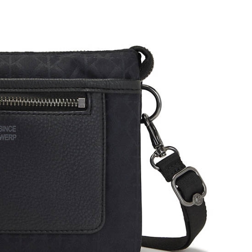 Kipling Riri Crossbody Bags Black | US74AYGQC