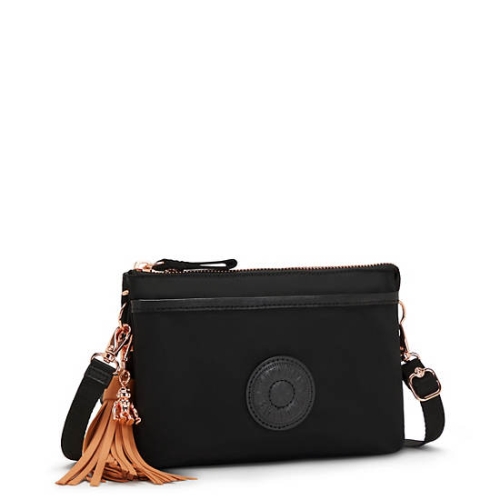 Kipling Riri Crossbody Bags Rose Black | US36TPHSJ