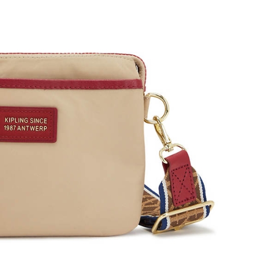 Kipling Riri Fashion Crossbody Bags Beige | US81ADKSC