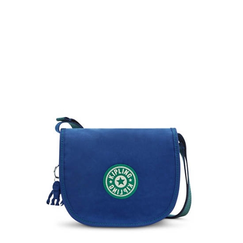 Kipling Ryanne Crossbody Bags Blue | US89JDGQA