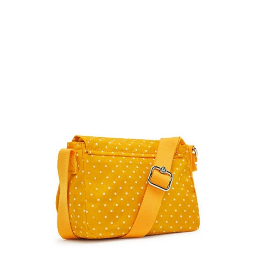 Kipling Sabian Classic Printed Crossbody Mini Bags Yellow | US16QYFDV