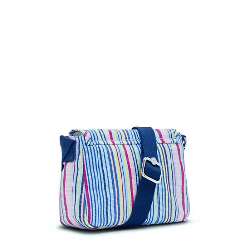 Kipling Sabian Classic Printed Crossbody Mini Bags Blue | US18KZIGU