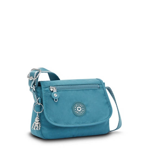 Kipling Sabian Crossbody Mini Bags Turquoise | US92ZWTAG