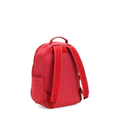 Kipling Seoul Small Classic Tablet Backpacks Red | US59TOYBM