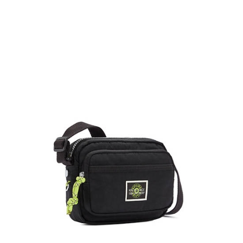 Kipling Sisko Crossbody Bags Black | US32ZTPXR