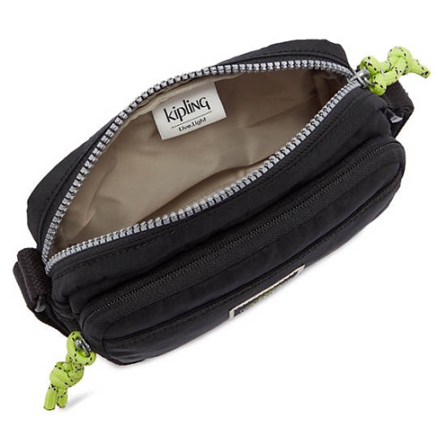 Kipling Sisko Crossbody Bags Black | US32ZTPXR