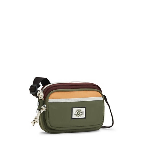 Kipling Sisko Crossbody Bags Olive | US49VBNDS