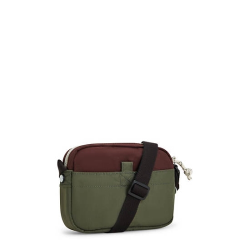 Kipling Sisko Crossbody Bags Olive | US49VBNDS