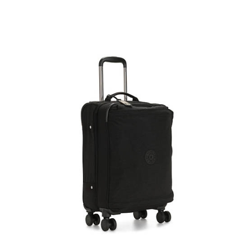 Kipling Spontaneous Small Rolling Suitcases Black | US27USOBJ