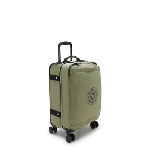 Kipling Spontaneous Small Rolling Suitcases Olive | US39RTPNI