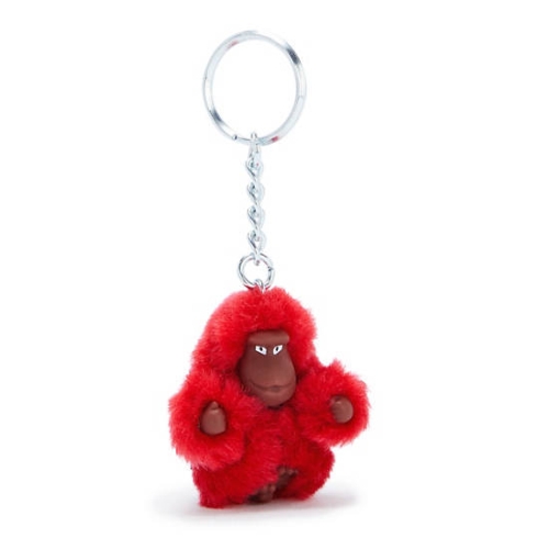 Kipling Sven Extra Small Classic Monkey Keychains Red | US30RUWBC