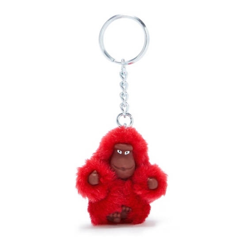 Kipling Sven Extra Small Classic Monkey Keychains Red | US30RUWBC