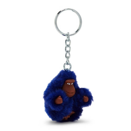 Kipling Sven Extra Small Fashion Monkey Keychains Blue | US45MYQKC