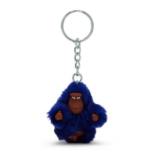 Kipling Sven Extra Small Fashion Monkey Keychains Blue | US45MYQKC