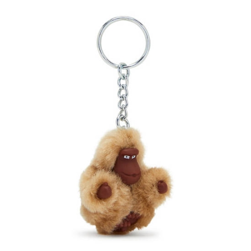 Kipling Sven Extra Small Iconic Monkey Keychains Beige | US93KPTZY