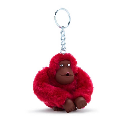 Kipling Sven Monkey Keychains Burgundy | US49ZVMFR