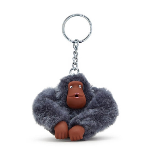 Kipling Sven Monkey Keychains Grey | US34RUHPK