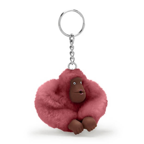 Kipling Sven Monkey Keychains Pink | US57NKIML