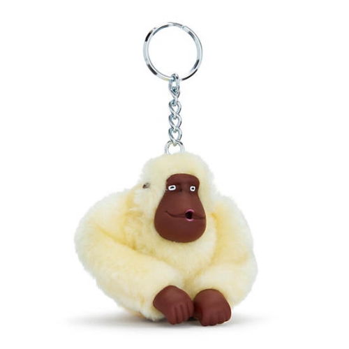 Kipling Sven Monkey Keychains White | US80GZSEU